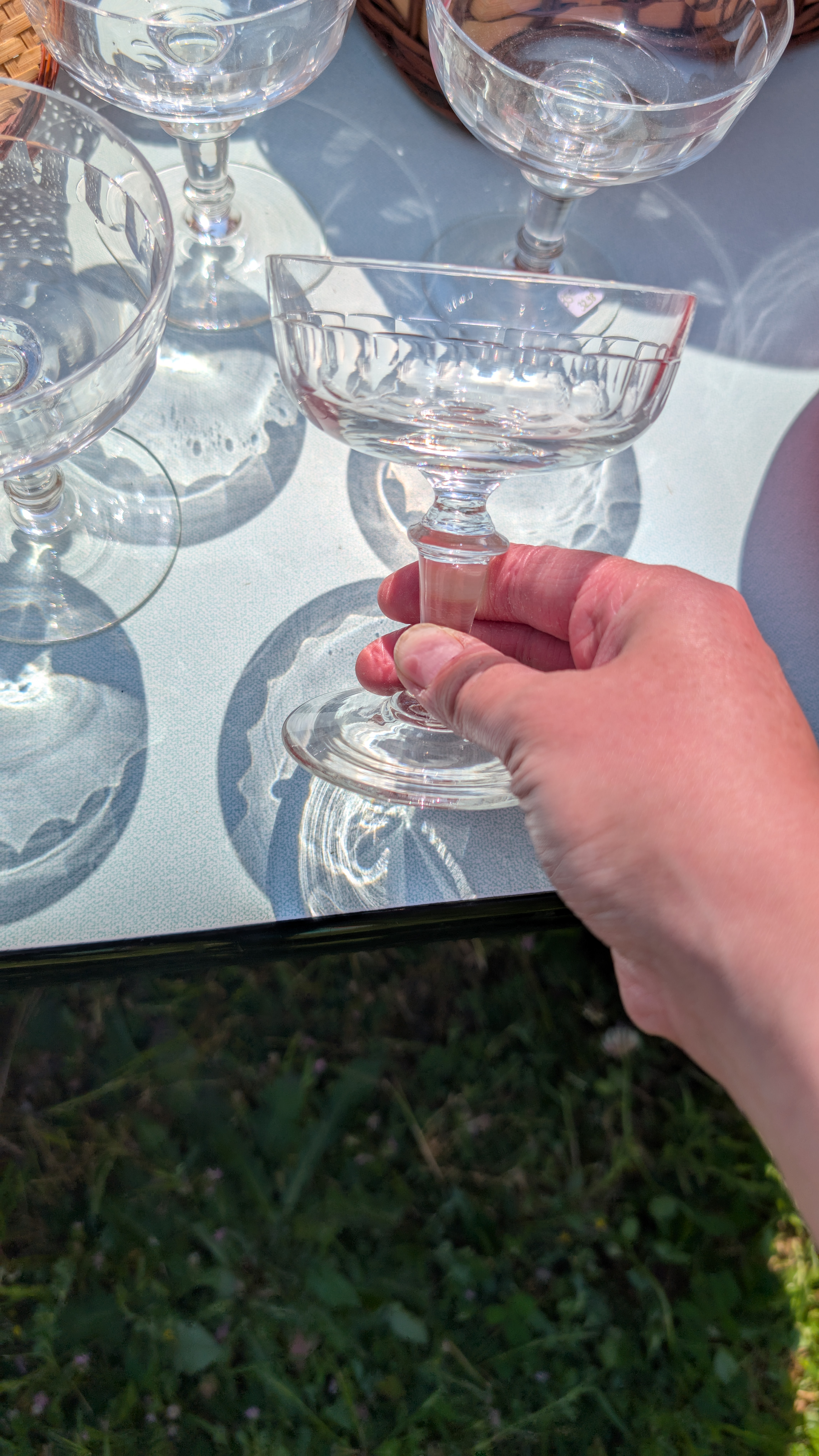 4 coupes à champagne - 35€ les 4