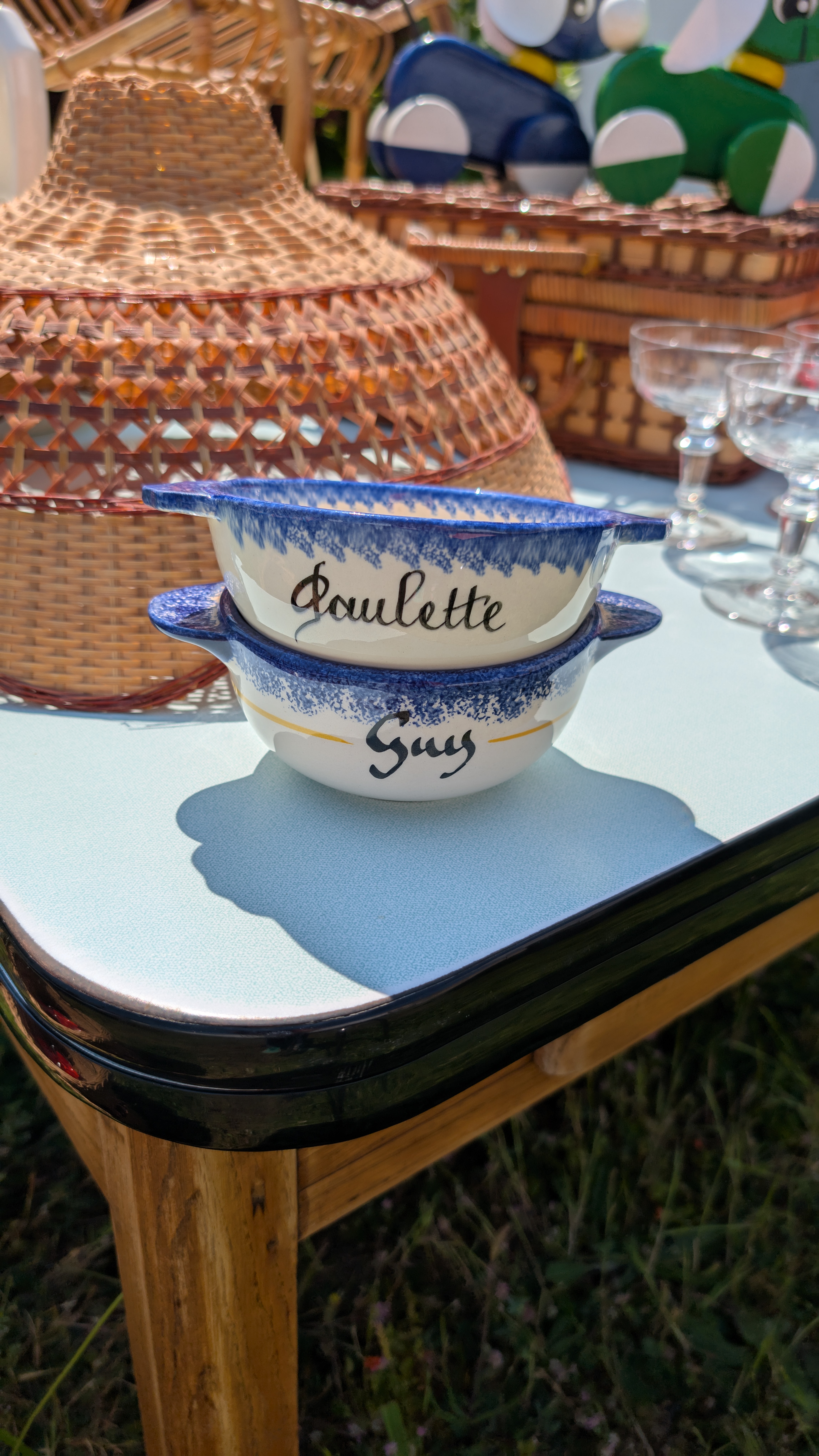 Bols Guy 10€ - Bol Paulette 14€