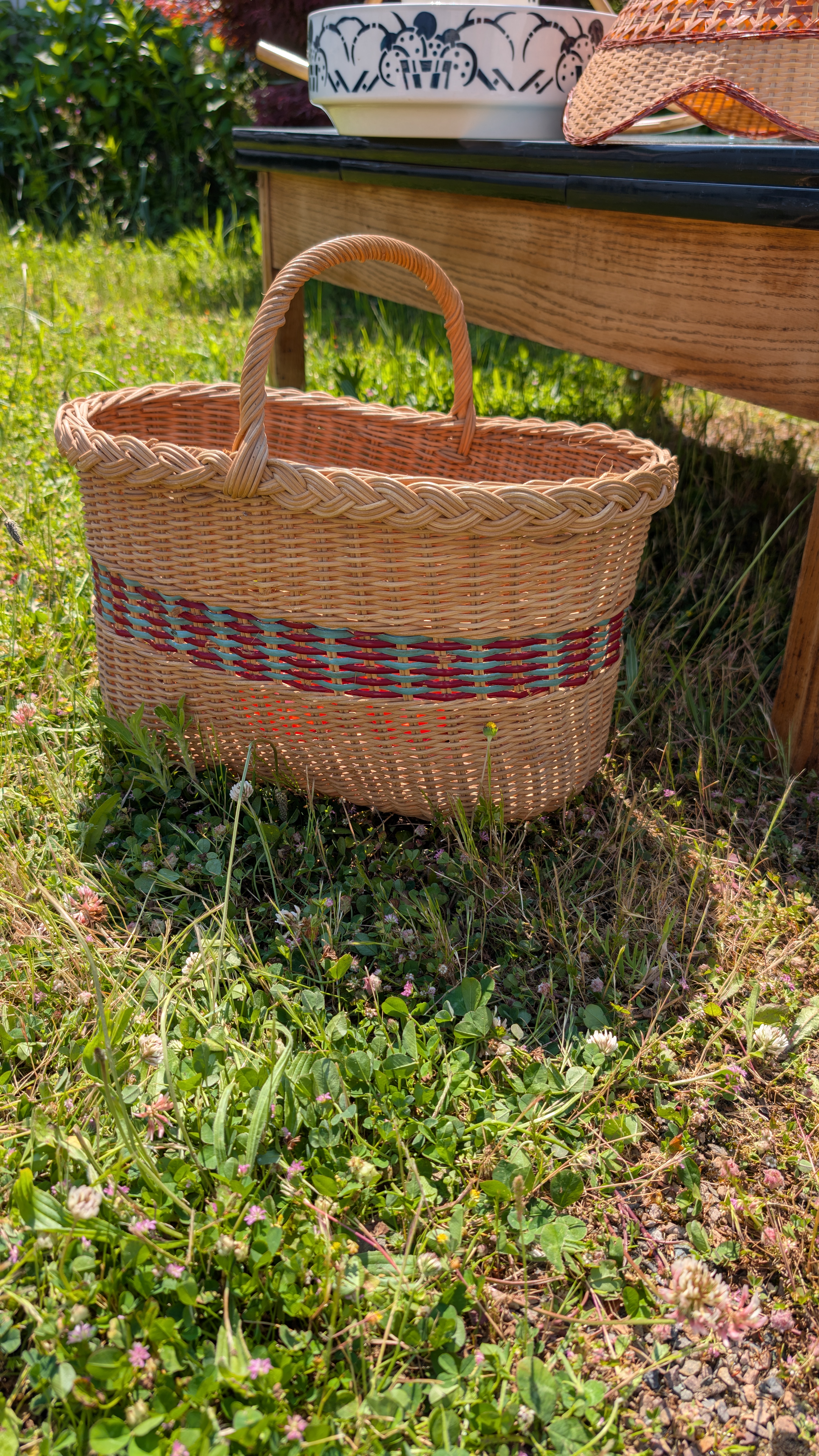 Panier osier - 20€